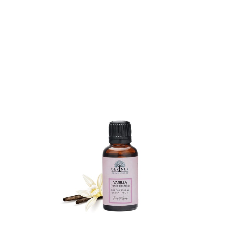 Devinez Vanilla Essential Oil (10ml) - 100% Pure & Natural (Planifolia) for Aromatherapy Diffuser, Home Fragrance, Candle Making & DIY Perfumes - Warm Sweet Bakery Scent - Image 5