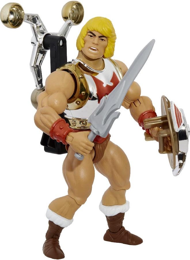 Masters of the Universe Origins Deluxe Action Figures, Flying Fists He-Man 5.5-in Battle Figures for Storytelling Play and Display, Gift for 6 to 10-Year-Olds and Adult Collectors - pzsku/Z15348BDA69554E908A01Z/45/_/1686135151/ef673951-79dc-492b-b586-3301b4f530b8