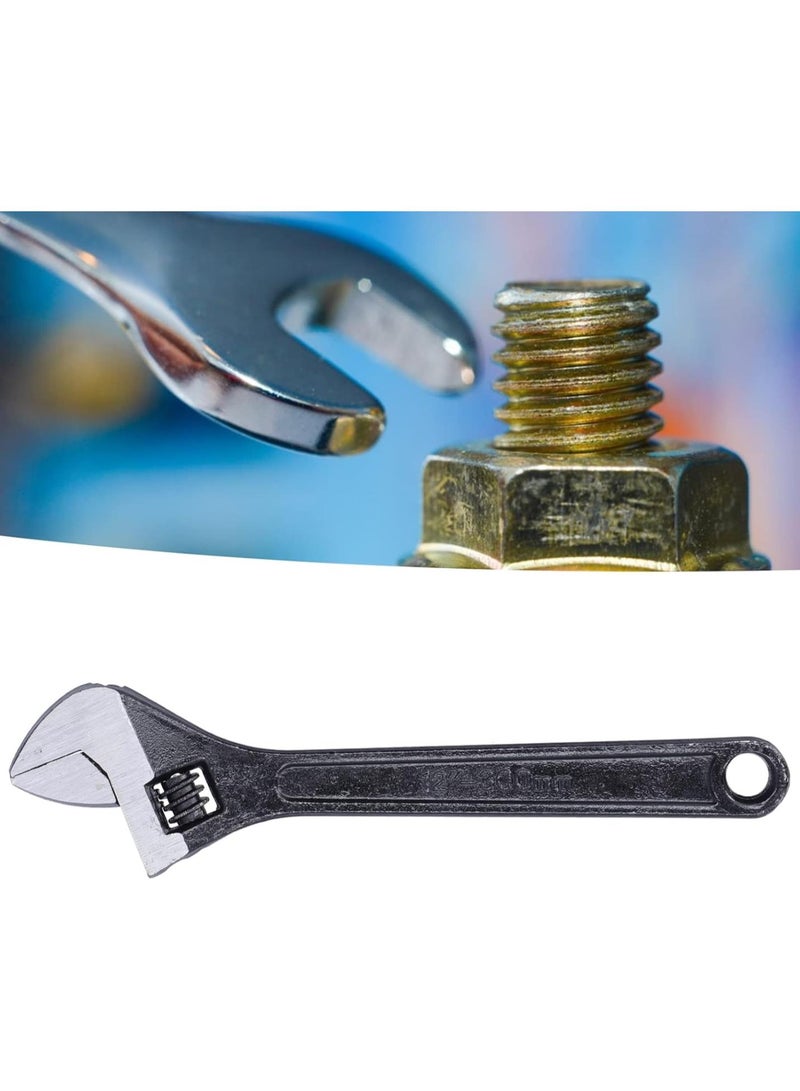 GGOOT Adjustable wrench with extra capacity jaws and high polished chrome finish 12" open wrench hardware metal hand tool with markers  - Image 3