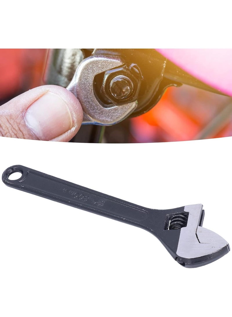 GGOOT Adjustable wrench with extra capacity jaws and high polished chrome finish 12" open wrench hardware metal hand tool with markers  - Image 2