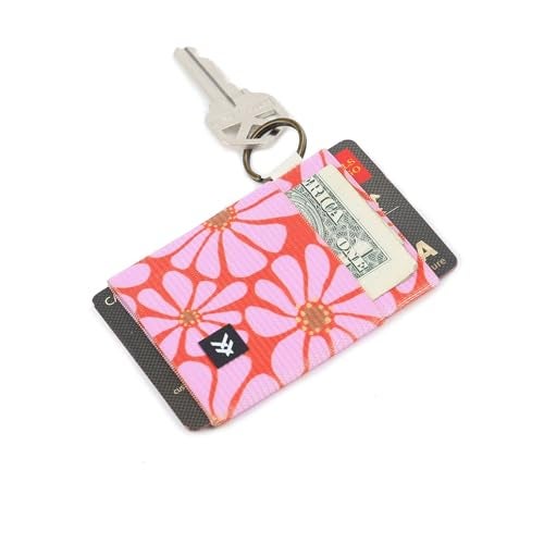Thread Wallets Ultra Slim Minimalist Card Holder Wallet for Men and Women (Red/Pink, One Size) - Image 2