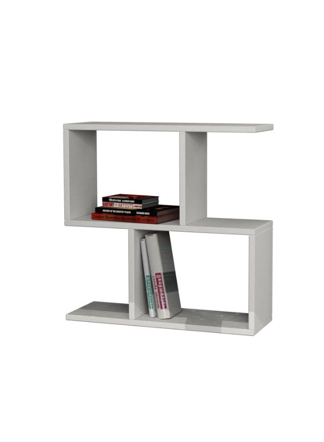 eBasket The white side table (60 x 20 x 45 cm) is a compact, space-saving side table made of engineered wood (MDF). Thanks to its compact design, it's ideal for placing in tight spaces next to a sofa or bed. - Image 2
