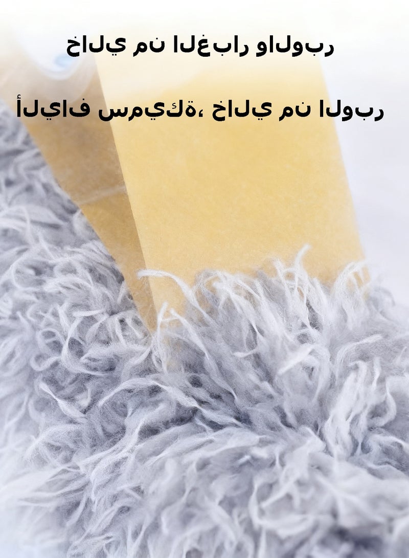 WEMART Extra Long Microfiber Duster with Extension Pole (30 to 96 inches), Bendable Feather Duster for High Ceiling Fan, Washable Cobweb Duster with Stainless Steel Telescopic Pole for Cleaning Blinds, Roof - Image 3