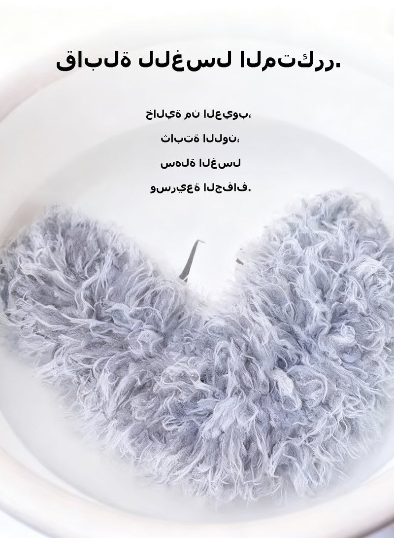 WEMART Extra Long Microfiber Duster with Extension Pole (30 to 96 inches), Bendable Feather Duster for High Ceiling Fan, Washable Cobweb Duster with Stainless Steel Telescopic Pole for Cleaning Blinds, Roof - Image 2