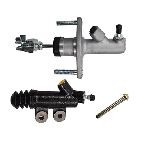 WFLNHB Clutch Master & Slave Cylinder Kit Replacement for Honda Civic 92-00 Acura Integra Manual Transmission 46920-SR3-A01 94-01 - Image 5