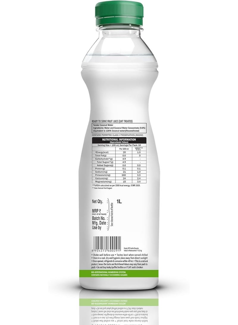 Storia 100% Tender Coconut Water- No Added Sugar - 1Ltr (Pack of 12) - Image 4