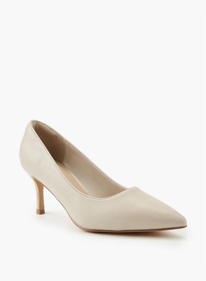 Flora Bella By Shoexpress Women's Stiletto Heel Slip-On Pumps - Image 3