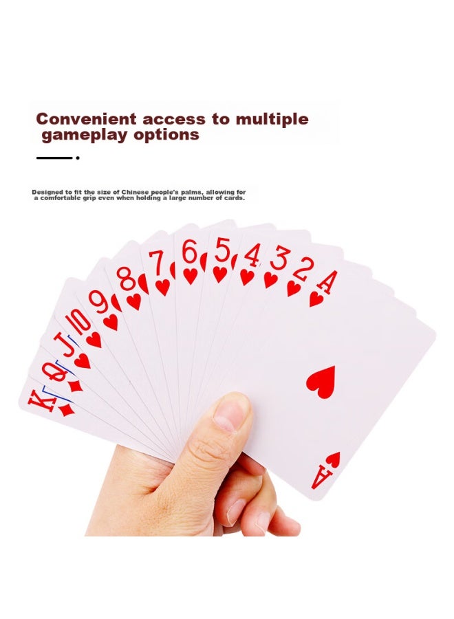 Yaoji 2103 Two-in Playing Cards, Durable Double Decks Texas Hold'em, Guandan 50 Decks - Image 3