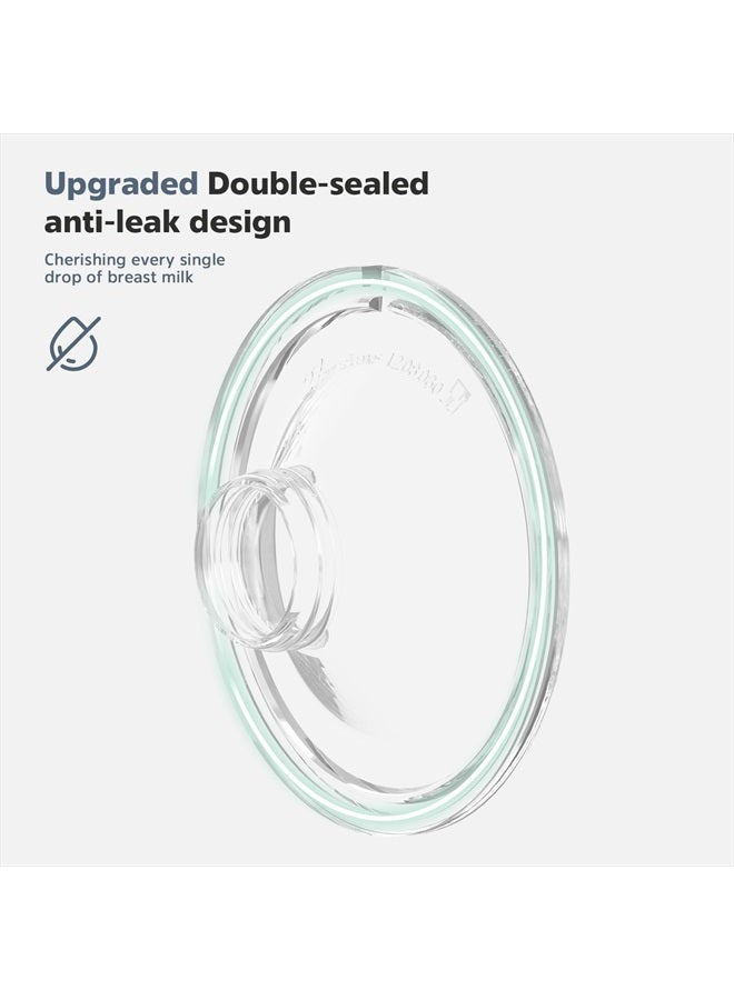 MomMed Wearable Breast Pump, S21 Portable Hands-Free Electric Breast Pump, Painless Breastfeeding Breast Pump Can Be Worn in-Bra, with 3 Mode & 12 Levels, Leak-Proof Design & Low Noise, 24mm - Image 5