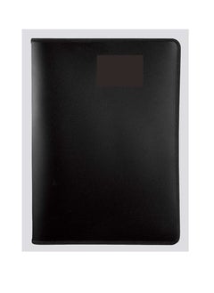 A5 Display Book - 40 Pockets Black Presentation A3 Display Book Folder Folio for Professionals, Business, Students, Projects, School