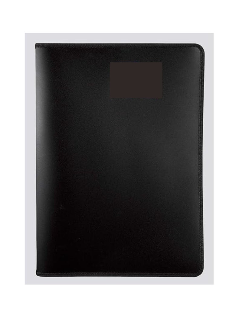 TIGER - A5 Display Book - 40 Pockets Black Presentation A3 Display Book Folder Folio for Professionals, Business, Students, Projects, School - Image 1