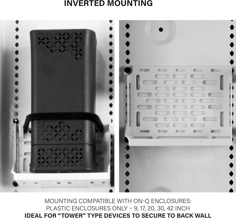 On-Q AC1060 Shelf Mounting Bracket, White - Image 3