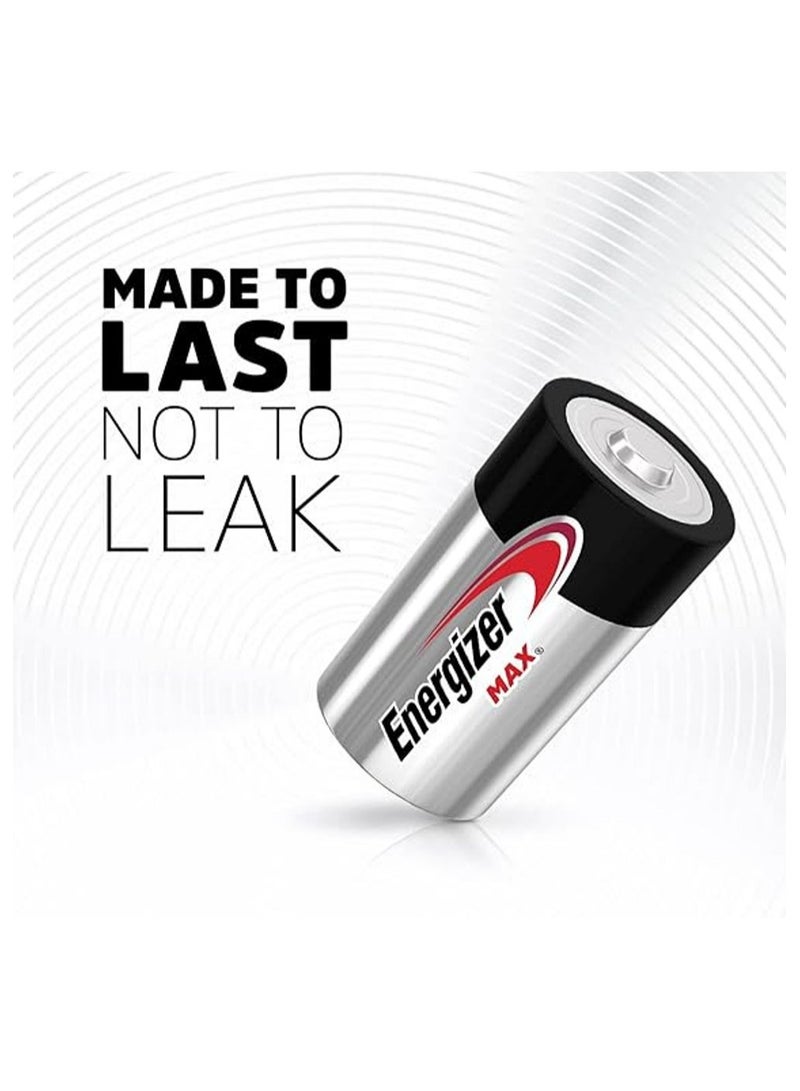 إنرجايزر Energizer Max C2 Alkaline 1.5V Batteries - Image 3