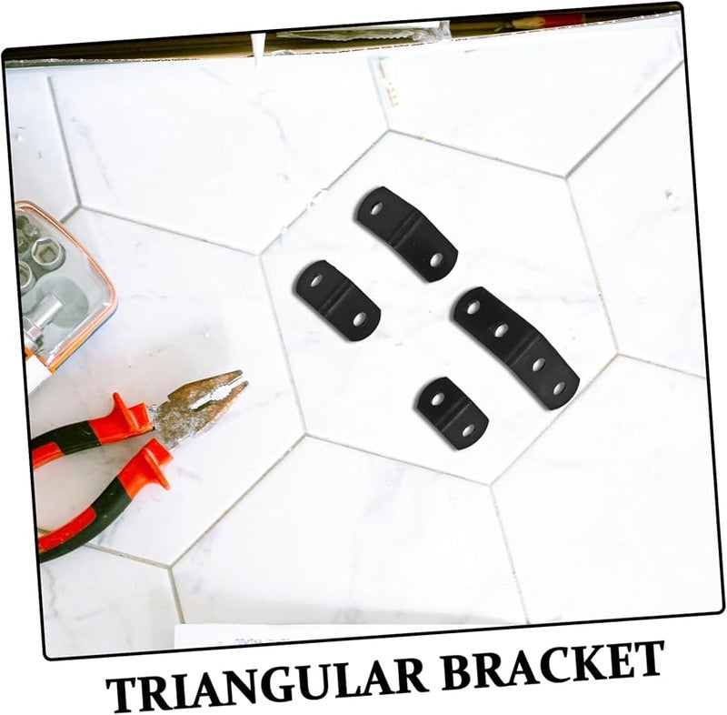 TEHAUX 26pcs Heavy Duty Stainless Steel Corner Brackets For Furniture Cabinets Shelves Support - Image 4