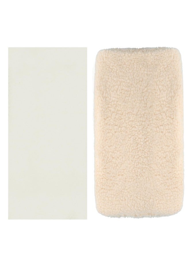 IPENNY Knee Scooter Pad Cover, Soft Plush Synthetic Sheepskin with Thick Foam Padding, Universal Fits for Pain-Free Recovery & Walk Accessories - Image 3