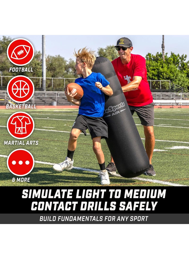 GoSports GoSports Inflatable Football Tackling Dummy  Blocking Pad Training Equipment for Football Practice  425 ft Tall  - Image 3