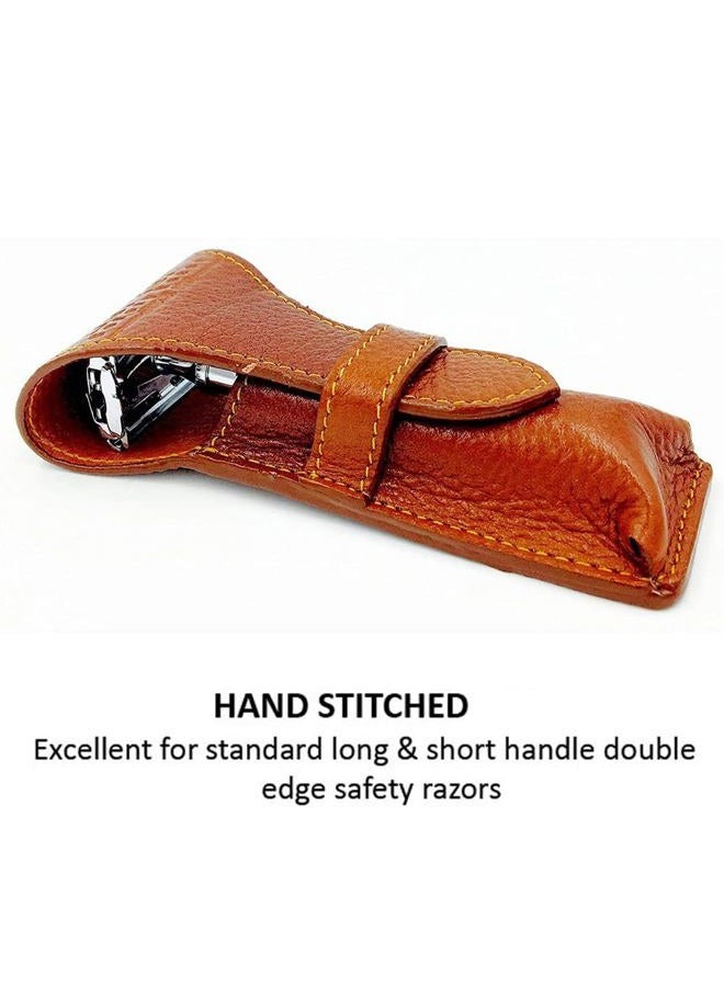 Parker Safety Razor Parker Genuine Leather Razor Protective Travel Case - Image 4