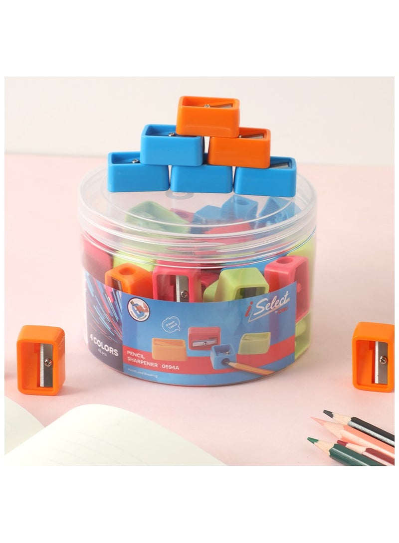 Deli E0594A Economical Pencil Sharpener, 1-Hole for 6.9–8mm Pencils Assorted Colors – Ideal for School and Office Use - Image 5