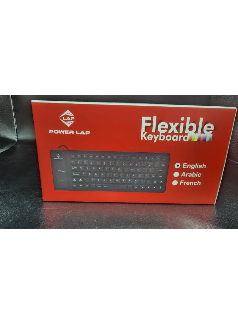 POWER LAP FLEXIBLE KEYBOARD ENGLISH K85 - Image 1