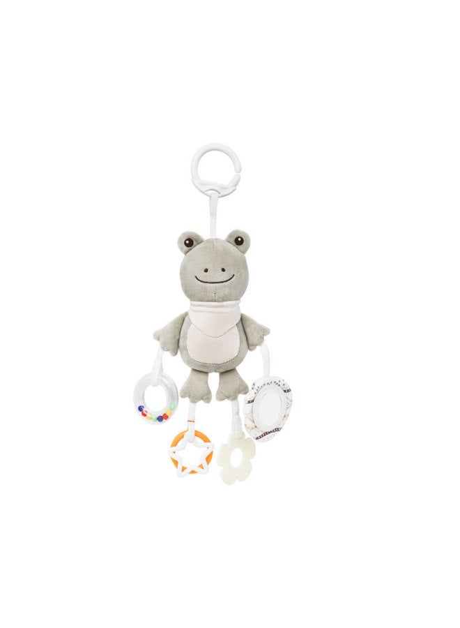 bbsky Baby Stroller Pendant Wind Chimes Cartoon Animal Teether Bed Bell Pendant Newborn Soothing Plush Toy Rattle - Image 4