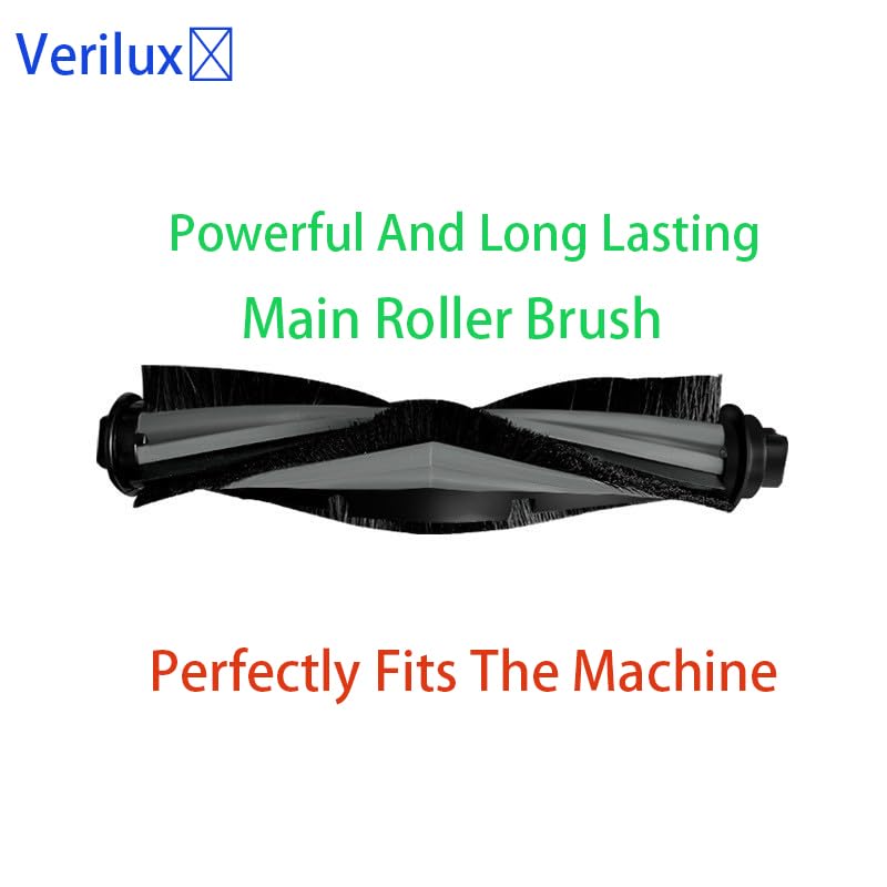 Verilux ملحقات فيريلُكس البديلة لروبوت مكنسة إيكوفاكس ديبوت U2 PRO ملحقات بديلة لروبوت مكنسة إيكوفاكس ديبوت U2 PRO 2 فرش جانبية 3 فلاتر 3 قطع قماش 1 فرشاة رئيسية - Image 5