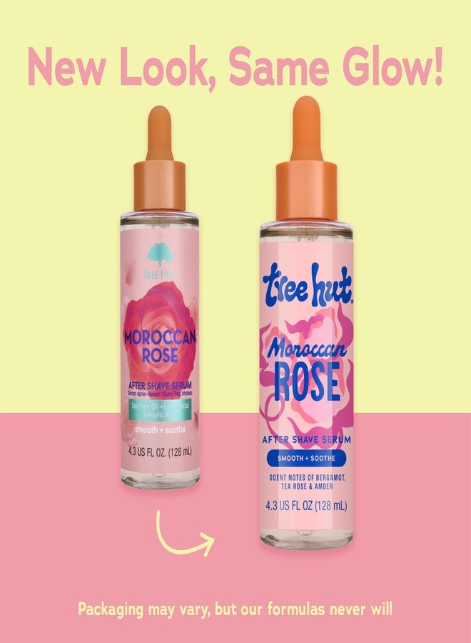 Tree Hut Moroccan Rose After Shave Serum, Helps Keep Skin Smooth & Soothed After Shaving, Sensitive, 4.3 Fl Oz - Image 2