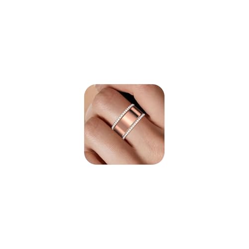 ZOOROO 2-Pack 14K Gold Plated Stacking Rings for Oura Ring Gen 4/Oura Ring Gen 3, Cubic Zirconia Simulated Diamond Oura Stack Rings for Women - Image 1