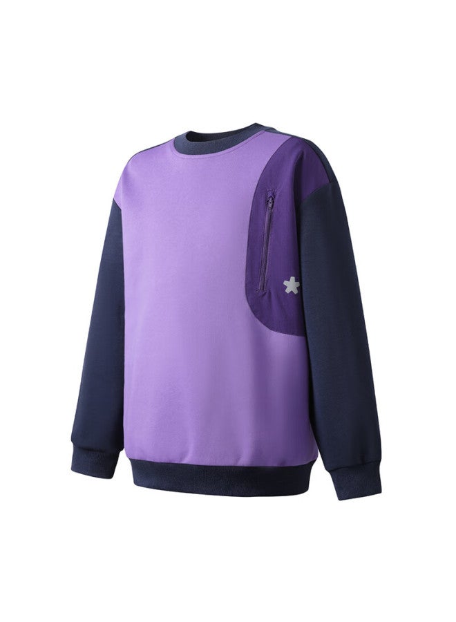 TABE Little Pig Tony Boys' Fleece-lined Pullover Hoodie Kids' Sports Sweatshirt Loose Fit Red Youth Casual Top - Image 4