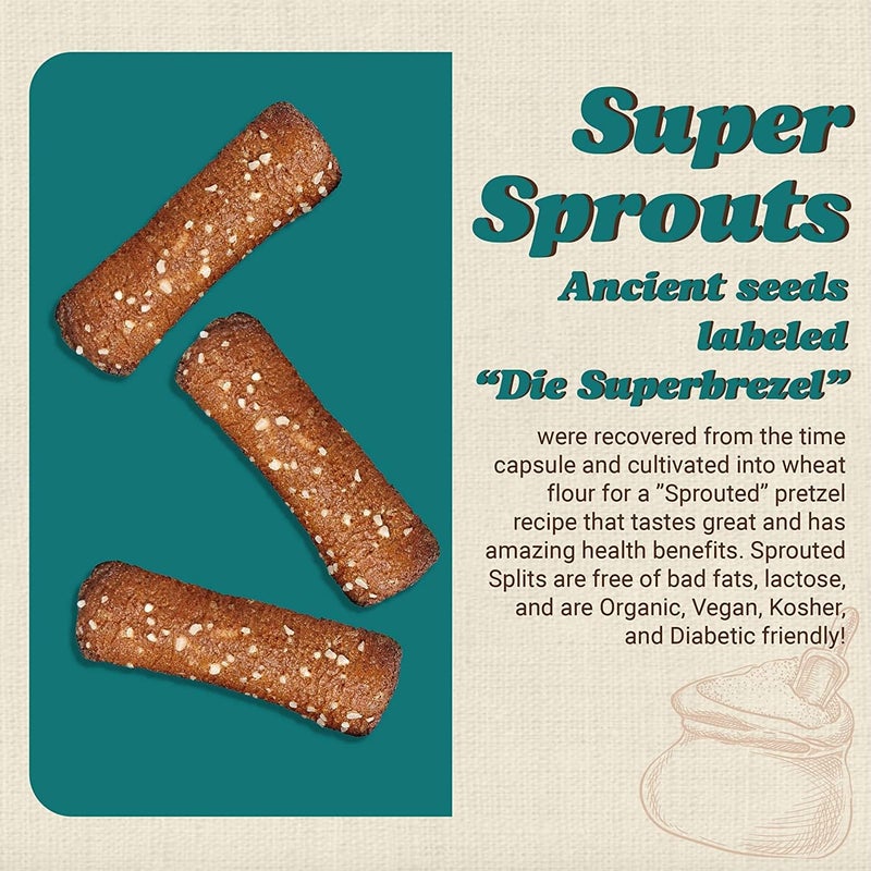 Unique Snacks Organic Sprouted Pretzel Shells - Image 5