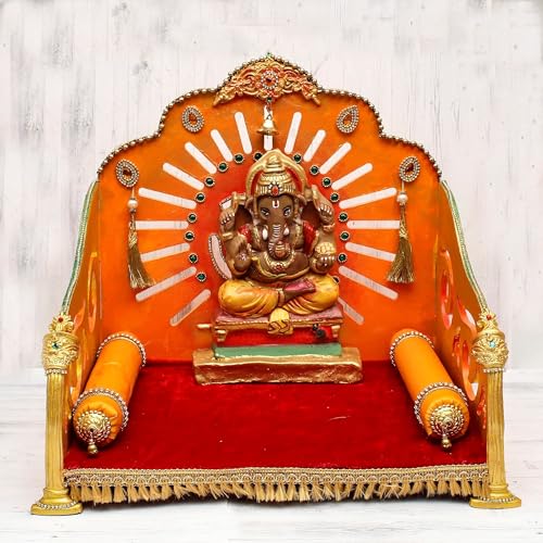 itsy-bitsy Itsy Bitsy- Natural Clay Ganesha Idol | DIY Eco-Friendly Mould and Make Kit | DIY Ganpati Murti Making Kit for Craft, Decoration | Gift for Kids & Adults - Image 3