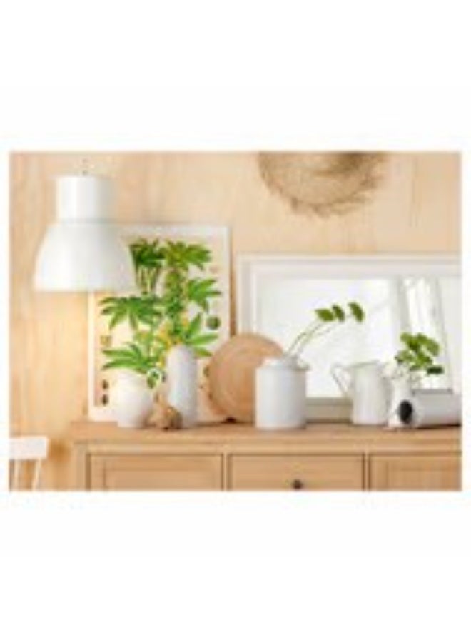 Vase jug white 16 cm - Image 4