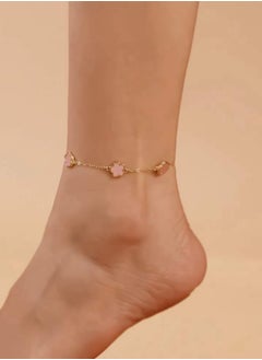 Stylish & High Quality 18k Gold Plated Anklet