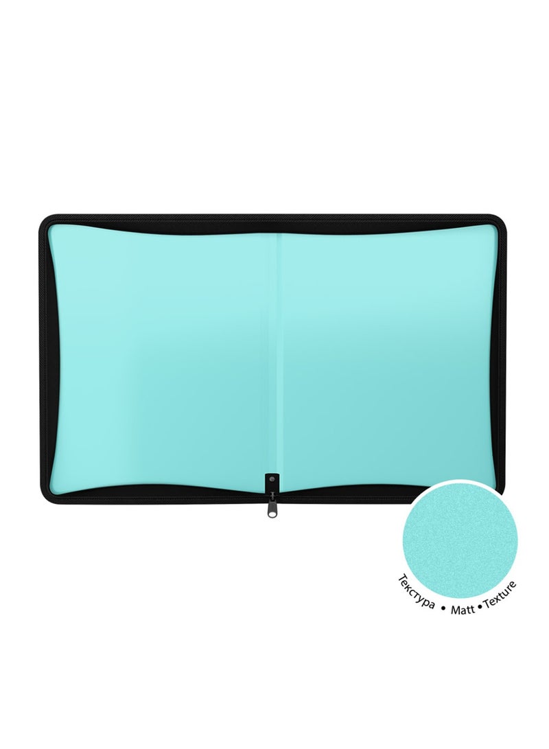 ErichKrause 4-Piece A4 Size Zipper File Folder Assorted Pastel Colours - Image 2