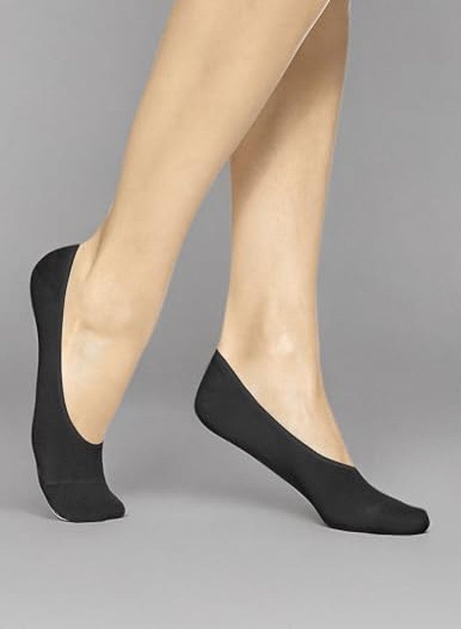 HUE جوارب قطنية داخلية عالية القطع للنساء من هيو (عبوة من 3 قطع) - Image 2