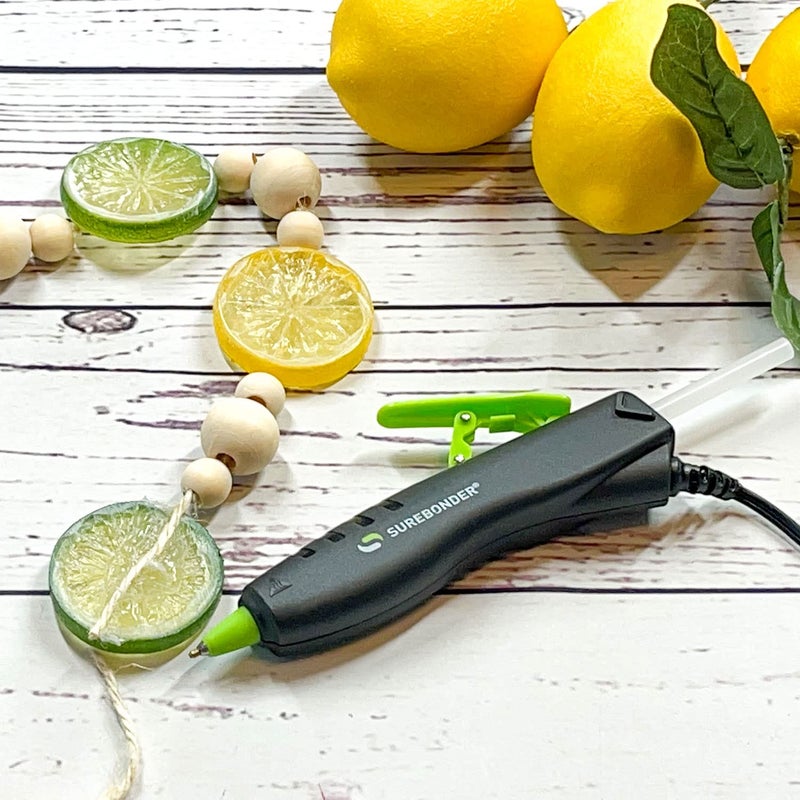 Surebonder GP-100F Ergonomic Detail Tip Mini-Size Hot Glue Pen for Precision Crafting and Repairs, 10 Watts, Corded, Black - Image 3