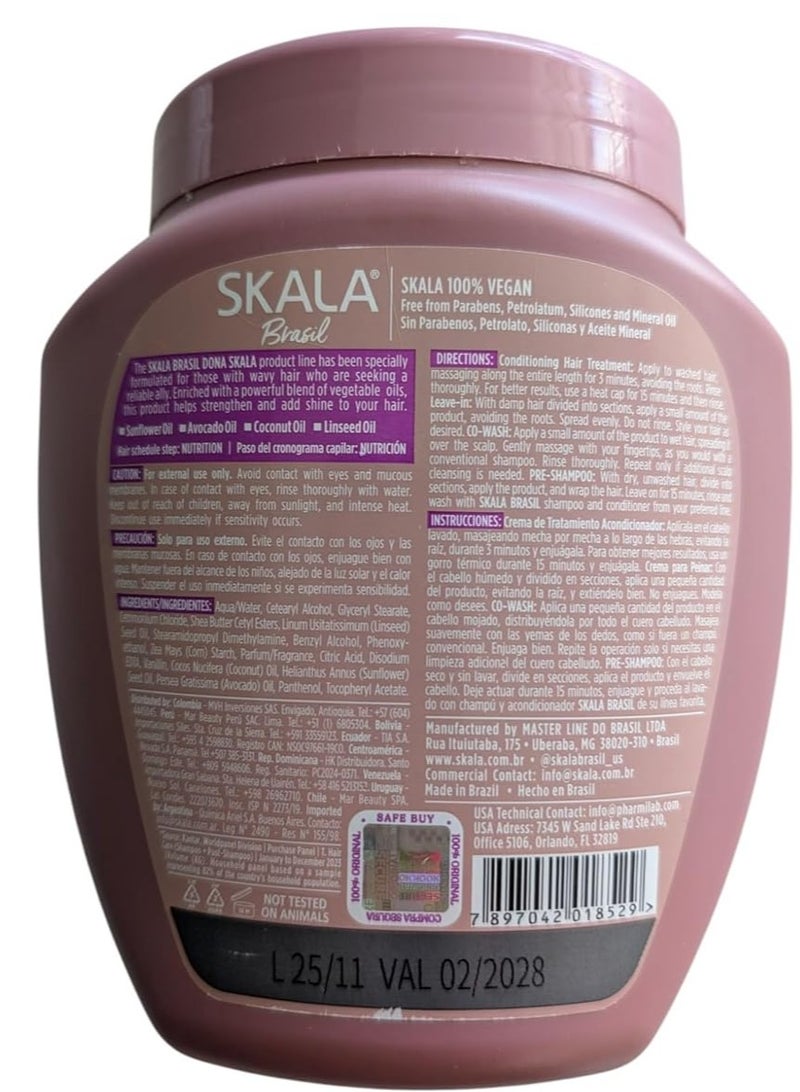 SKALA Dona Hair Cream – Deep Nourishing Leave-In Treatment, 100% Vegan - Image 2