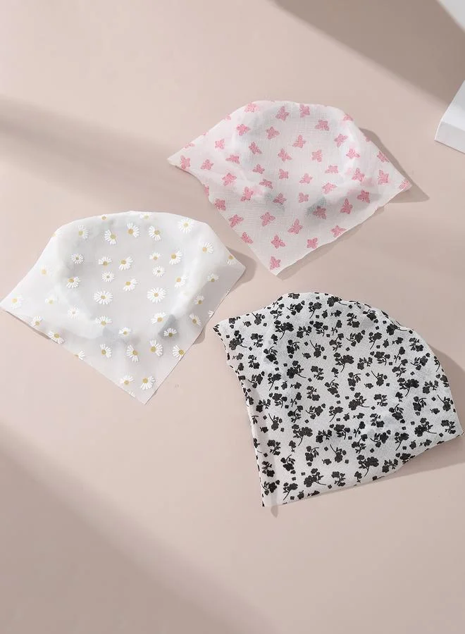 Take Two  Set of 3 - Printed Triangle Headband for Women | Best Price UAE