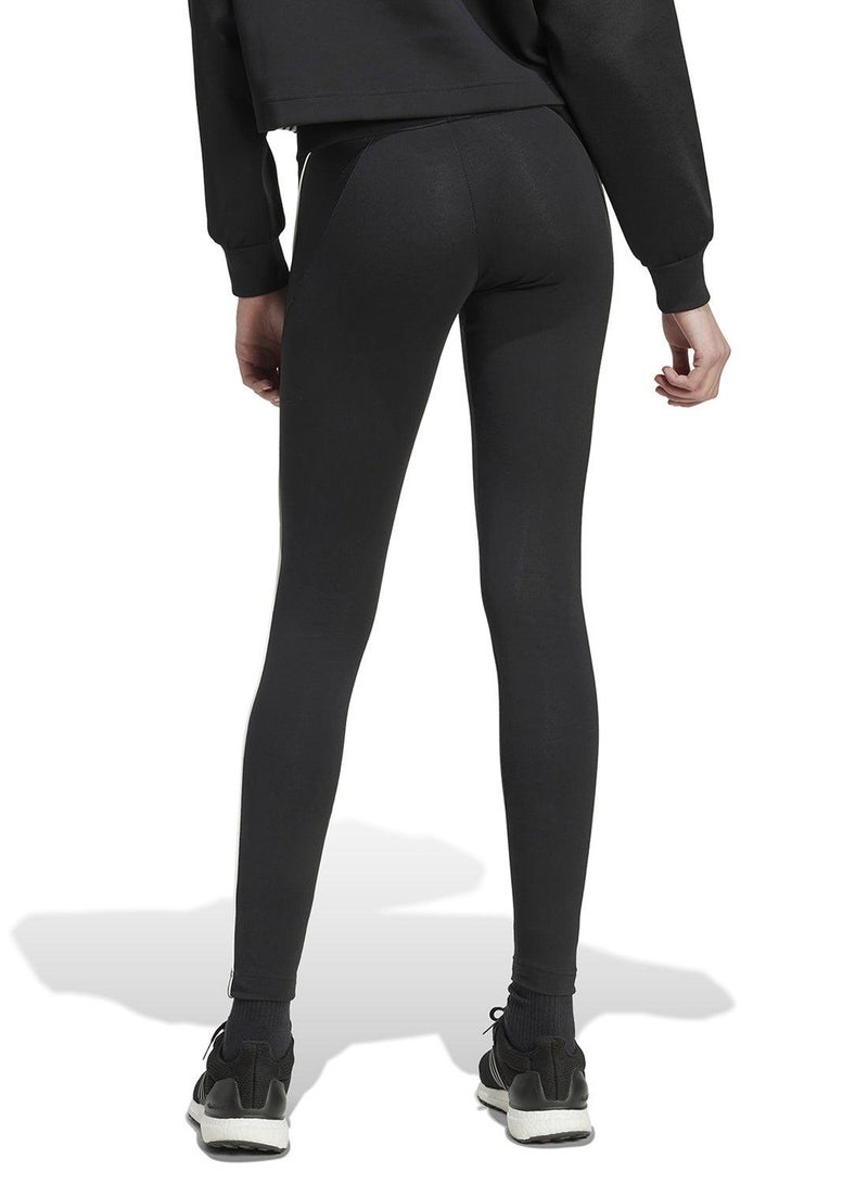 adidas كولون رياضي ضيق للنساء أسود - Image 2