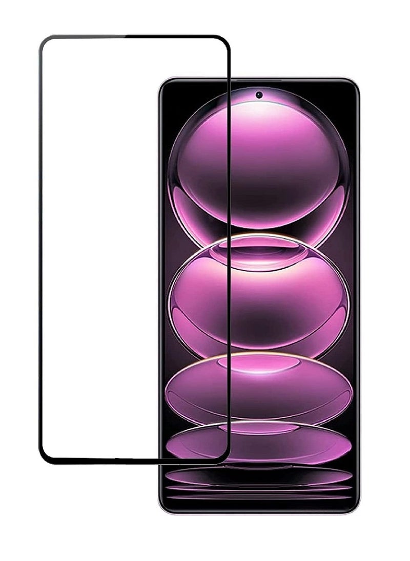 Super Tempered Glass Screen Protector 5D Designed For Xiaomi Redmi Note 12 Pro Full Glue Edge to Edge Full Screen Coverage And Bubble Free - Image 1