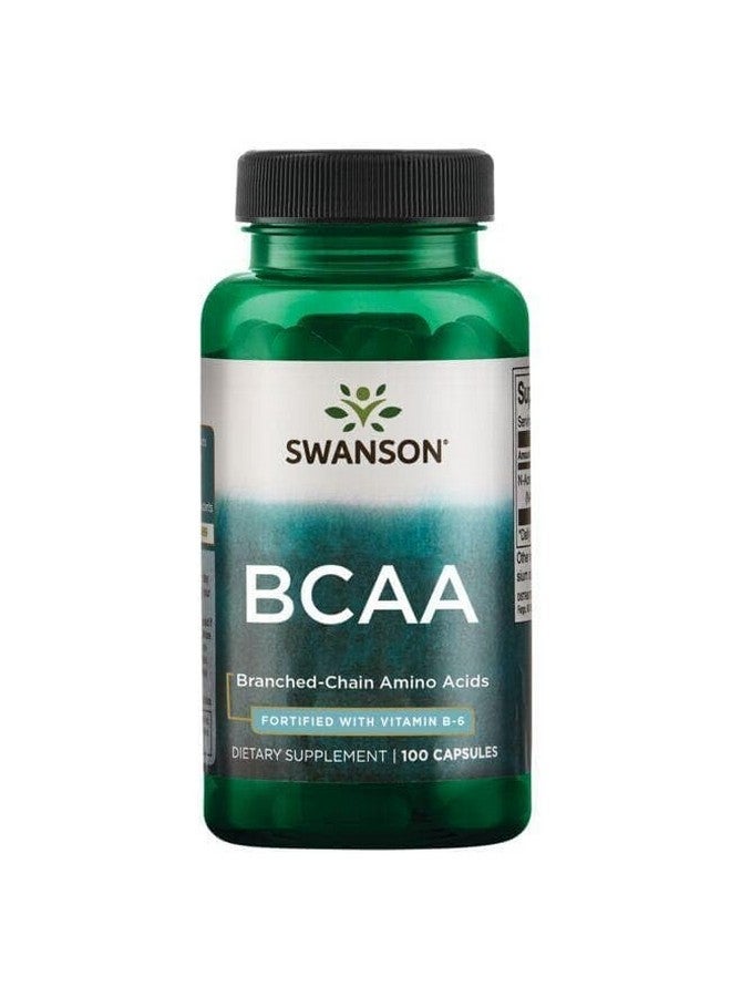 Swanson Branched-Chain Amino Acids 100 Capsules - Image 4