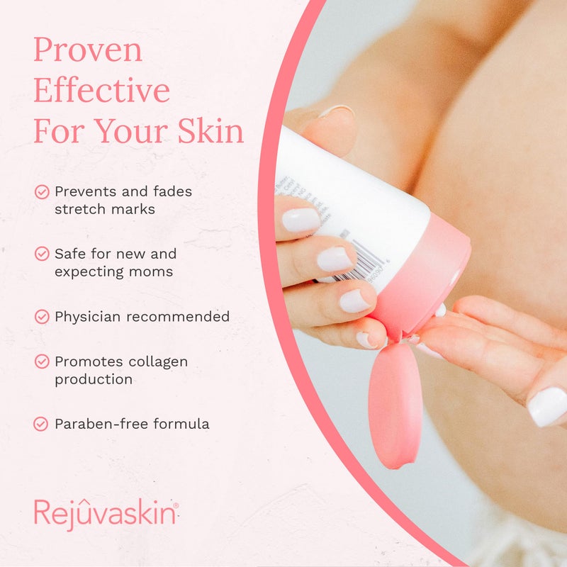 Rejuvaskin Stretch Mark Cream, Helps Improve and Prevent Stretch Marks from Pregnancy or Weight Change, 3fl oz / 90ml - Image 3