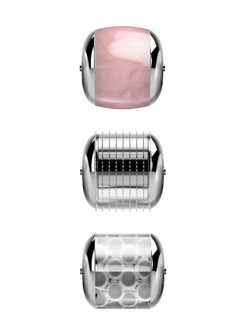 GESKE SmartAppGuided Microneedle Face Roller 9 In 1 Gray