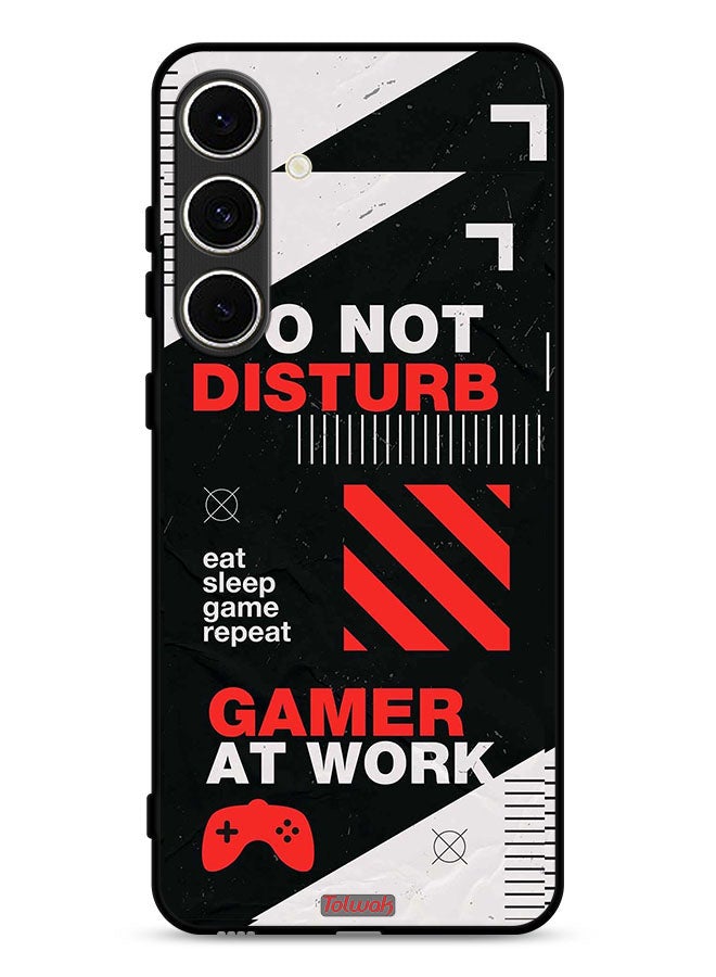 Tolwak Samsung Galaxy M56 5G Protective Case Cover Do Not Disturb Gamer At Work - Image 1