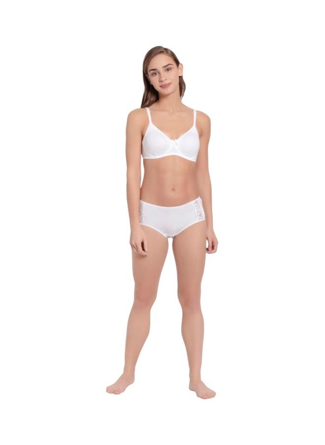 JOCKEY - Jockey 1722 Women Wire free Non Padded Super Combed Cotton Elastane Stretch Medium Coverage Everyday Bra with Concealed Shaper Panel and Adjustable Straps - Image 1