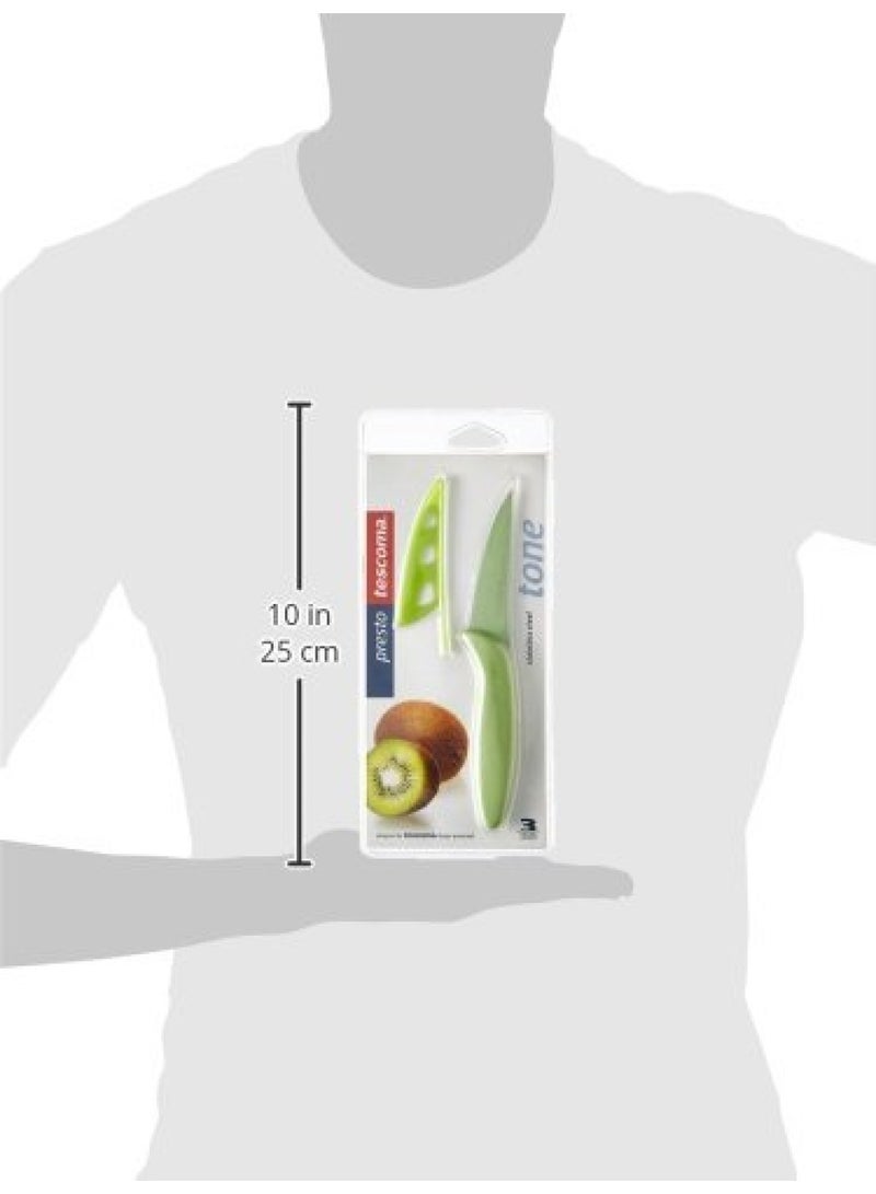 tescoma Presto Non-Stick Utility Knife  8 Cm  Yellow - Image 2