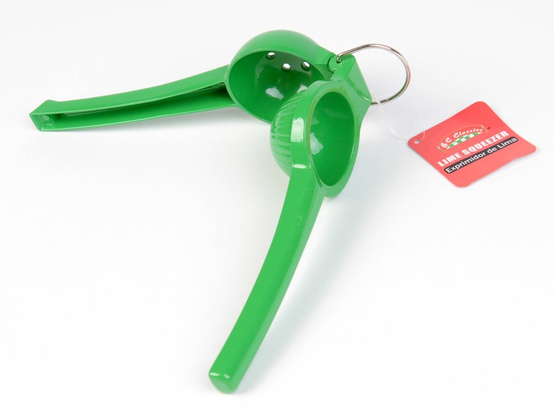 BC Quality Aluminum Lemon Squeezer/Lime Press - Green - Image 2