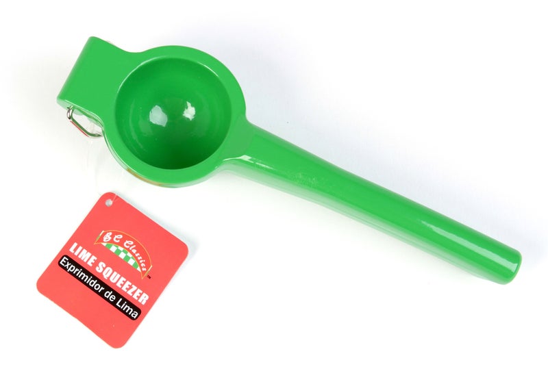 BC Quality Aluminum Lemon Squeezer/Lime Press - Green - Image 4