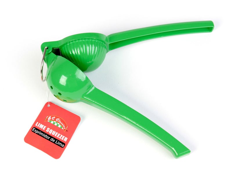BC Quality Aluminum Lemon Squeezer/Lime Press - Green - Image 3