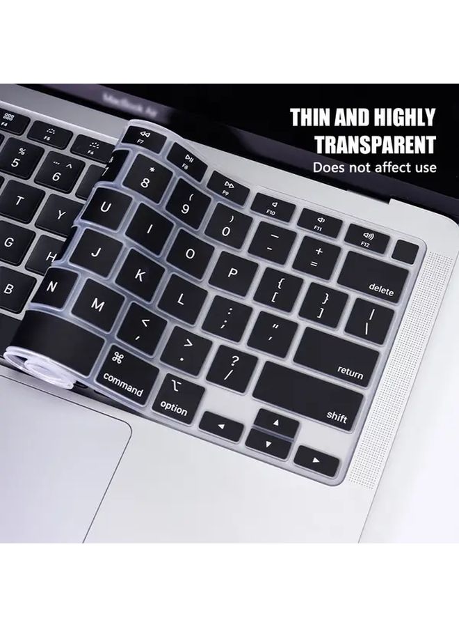 غطاء لوحة المفاتيح لـ MacBook Air 13.3 A1369 A1466 مقاوم للخدوش ومضاد للانسكابات - Image 1
