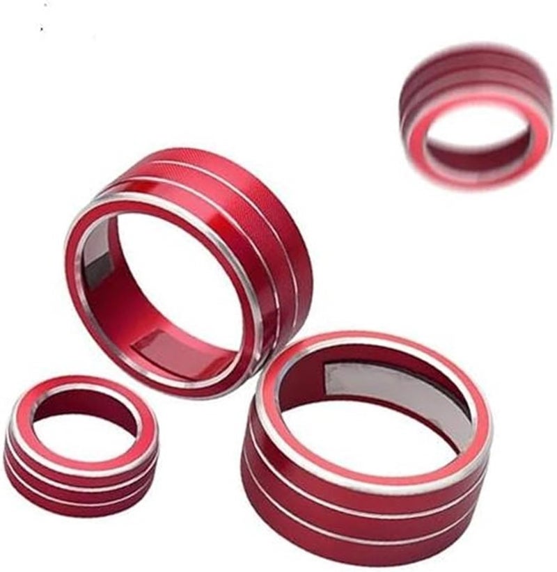 Vuzmode Red Auto Button Stickers for Teana and Altima - Image 1